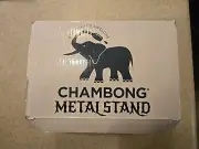 Chambong Metal Stand White Powder Coated Steel Holder For Refills New In BOX