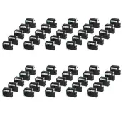 50PK For Brother P-touch PT-85 PT-90 MK231 M231 Black on White Label Tape 12mm