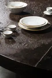 Place Table The Dinner Set Ceramic White Line Mediterranean News Ho