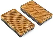 Motorbike Front Lower, Fork Leg Reflective Reflector Cover Accessaries, for BMW, K1200RS K1200GT R1200RT R1200GS R1200R, Amber Motorcycle Fork Cap