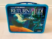 STAR WARS THERMOS RETURN OF THE JEDI LUNCHBOX VINTAGE 1983 C9+ W/ORG RECEIPT