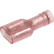 Narva Fully Insulated Female Terminal - Red, Blade