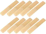 HEATSHAKING 10pcs Clarinet Reeds for Clarinet Skilled Reeds for Enhanced Sound Quality Easy to Replace for Beginners and Professionals