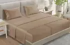 100% Egyptian Cotton Sheets Split King Size, 800 Thread Count, 4 Piece Sheet Set