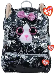 Ty Beanie Fashion - KIKI the Cat Square Sequin Backpack Gift Girl Bag Flippable