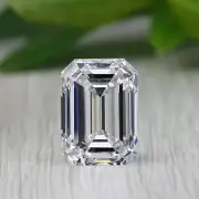 Lab-Grown 0.40Ct CVD Emerald Diamond Loose D Color, Clarity VS2, IGI Certified