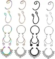 OATIPHO 1 Set Perforation- Nose Ring Girl Nose Cuff Nose Jewelry Nose Rings Nose Ring Clip No Piercing Nose Ring No Piercing Nose Clip Nose Decor Lady Nose Cuff Nose Jewelries