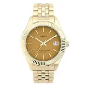 Timex Women's Watch Waterbury Legacy Quartz Orange Dial Bracelet TW2V31800VQ