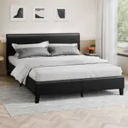 ALFORDSON Bed Frame Leather King