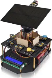 DIY Solar Tracking Electronic Kit for Arduino, Smart Phone Charging, Temperat...
