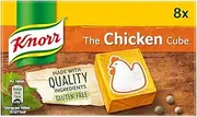 Knorr Chicken Stock Cube, 80G (Pack of 8)