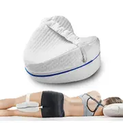 Memory Foam Leg Pillow Cushion Knee Support Pain Relief Washable Cover Leg Pillow