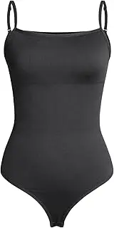 [DREAM SLIM] Women's Shapewear Bodysuit Tummy Control Body Shaper Seamless Sculpting Thong Snatched Waist Slimmer Body Suit