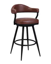 Armen Living Justin 30" Bar Height Bar Stool