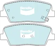 Bendix Heavy Duty Rear Brake Pad Set for LDV G10 1.9L 19D4N Diesel 2016-2021 (for: Hyundai)
