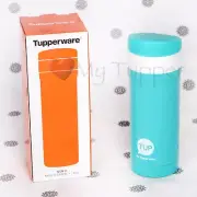 NEW Tupperware Gen II Mini Thermos Flask Mini Thermos in Pastel Aqua in Box