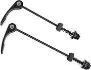 CTDMJ Quick Release Bicycle 2 Pieces, Front and Rear Wheel Axle, Bicycle Quick Release Quick Release Bicycle Axle Set MTB Quick Release for Road Bike/Mountain Bike