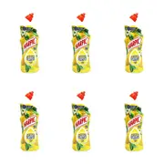 6PK Harpic Active Fresh Liquid Gel Toilet Bowl/Bathroom Cleaner 750ml Citrus