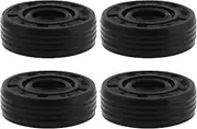 TC Shaft Seal 6 x 16 x 5 mm NBR Nitrile Rubber Seal for Automotive Crankshafts Camshafts Differential Shock Absorber Pack of 4