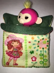 SLEEPING BAG for Fingerlings Monkey Accessory STRAWBERRY SHORTCAKE
