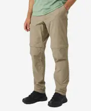 BRONO SOFTSHELL ZIP OFF PANT, Pebble | Helly Hansen AU