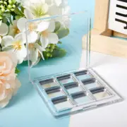 9 Grids Empty Eyeshadow Palette Eye Makeup Storage Dish DIY Eye Shadow T===