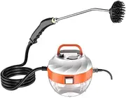[Generic] 3800W High-Pressure High-Temperature Steam Cleaner – Multi-Functional Home, Kitchen, Bathroom & Car Cleaning Machine with 6 Adjustable Steam Levels & 1L Water Tank