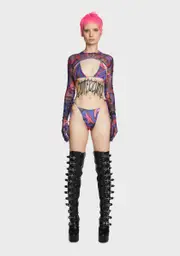 [Forbidden Clothing] Cyber Bikini Set