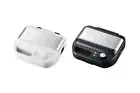 Vitantonio Waffle & Hot Sand Baker Maker VWH-500 W/K White Black 2 Types Plates