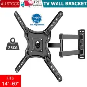 TV Wall Bracket Mount Tilt & Swivel for 14 26 32 37 40 50 52 55 60 Inch LCD LED