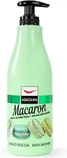 Aquolina Bath Shower Macaron MINT AND WHITE CHOCOLate. Light and fast absorption foam bath - 500 ml