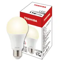 在飛比找蝦皮商城優惠-TOSHIBA 11W 廣角LED球泡型燈泡 自然色