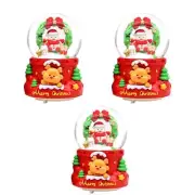 Christmas Snow Globes Music Box Musical Snow Globe Bedroom Gift Farmhouse Light