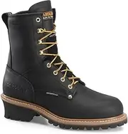 [Carolina] Elm 8” Waterproof Insulated Steel Toe Logger Boots for Men - Rugged Men’s Work Boots with 600g Thinsulate and Slip-Resistant Outsoles
