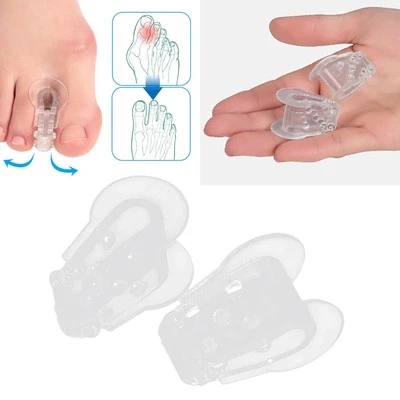 2Pcs Toe Separators Dividers Prevent Friction Overlapping Toes Bent Toes