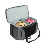 Portable Bowling Tote Bag Grey Sneaker Backpack