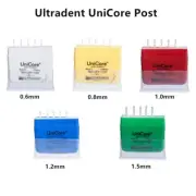 5Pks Ultradent UniCore Dental Endo Fiber Post Glass Quartz Root Canal Pin Drill