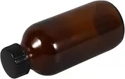 GAXIRE Glass Bottle with Cork Cap Refillable Container for Safe Storage of Medications DIY Cleaning Materials and Chemicals Leak Design