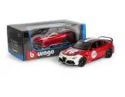 Bburago 1:18 Alfa Romeo Giulia GTAm Diecast Model Sports Racing Car NEW IN BOX