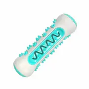 Teeth Cleaning Dog Chew Toy Tough Dog Puppy Toothbrush Rubber Chewers Toy Bone