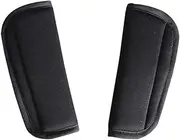 June tech Baby Stroller Car Seat Strap Covers Universal Soft Seat Belt Cushion for Newborns Infants and Kids (Black)
