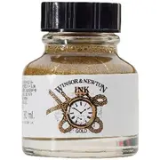 Winsor & Newton Drawing Ink 30mL Gold 944