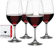 [Spiegelau] Vino Grande Bordeaux Glass, Clear – Large Crystal Drinkware for Full-Bodied Red Wines – Machine-Made, Durable & Dishwasher Safe – 620 ml Capacity (Pack of 4)