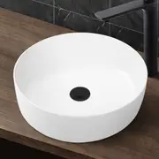 ACA Bathroom Basin Ceramic Vanity Basin Above Counter White Hand Wash Round
