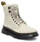 Dr. Martens Tarik Utility Combat Ankle Boots Beige US Mens 8 / Womens 9