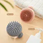 Shampoo Brush Soft Bristles Massage Thick Curly Wet Dry Hair Head Scrubber