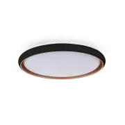 Rados Modern Colour Adjustable CCT LED Ceiling Light Lamp Black