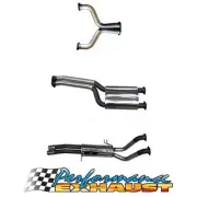 MANTA Twin 2.5" Cat Back Exhaust S/Steel 2x Muff for Ford Falcon BA BF V8 Ute (for: Ford)