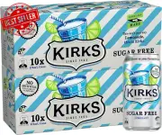 Sugar-Free Lemonade Soft Drink 20 x 375ml Cans Multipack Refreshing