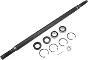X AUTOHAUX 1 Set Rear Splined Axle Shaft with Bearing Seal Kit Replacement Driver Side for Electric Golf Cart 1994-2013